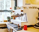 MÁQUINA DE CAFÉ ASCASO BARISTA T + 2GR BLANCA/MAD