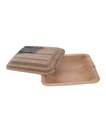 Contenedor LEEF con logo y tapa  18x14x5